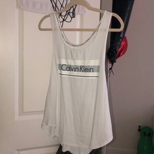 Calvin Klein ribbed tank top